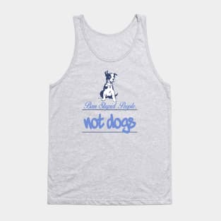 Ban stupid people not dogs Tank Top